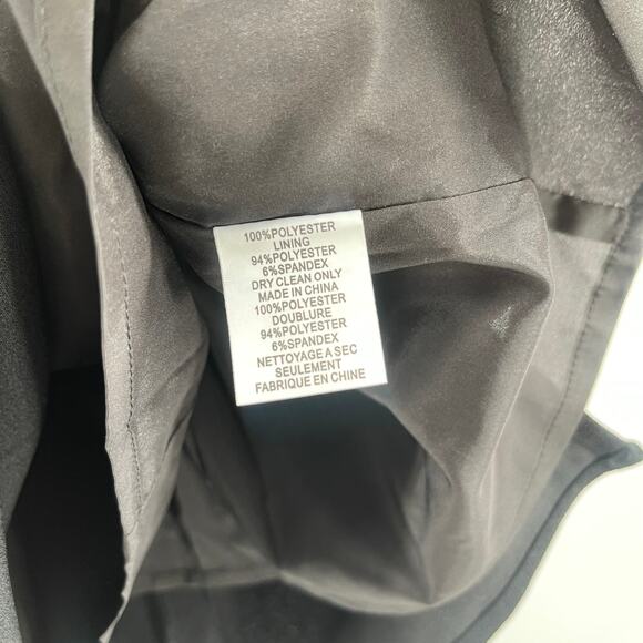 TRINA TURK Tunic / Dress Size Extra Small Mini Black Rhinestone Festive NWT - Picture 12 of 13